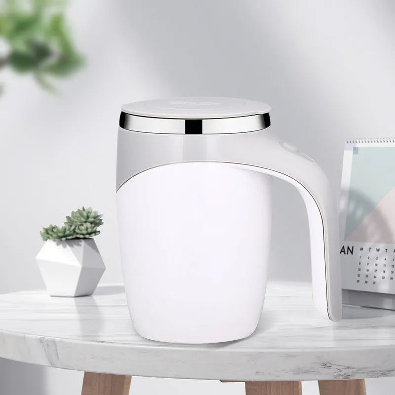 Electric Stirring Cup Full-automatic Magnetic Rotating Coffee Mug Charging